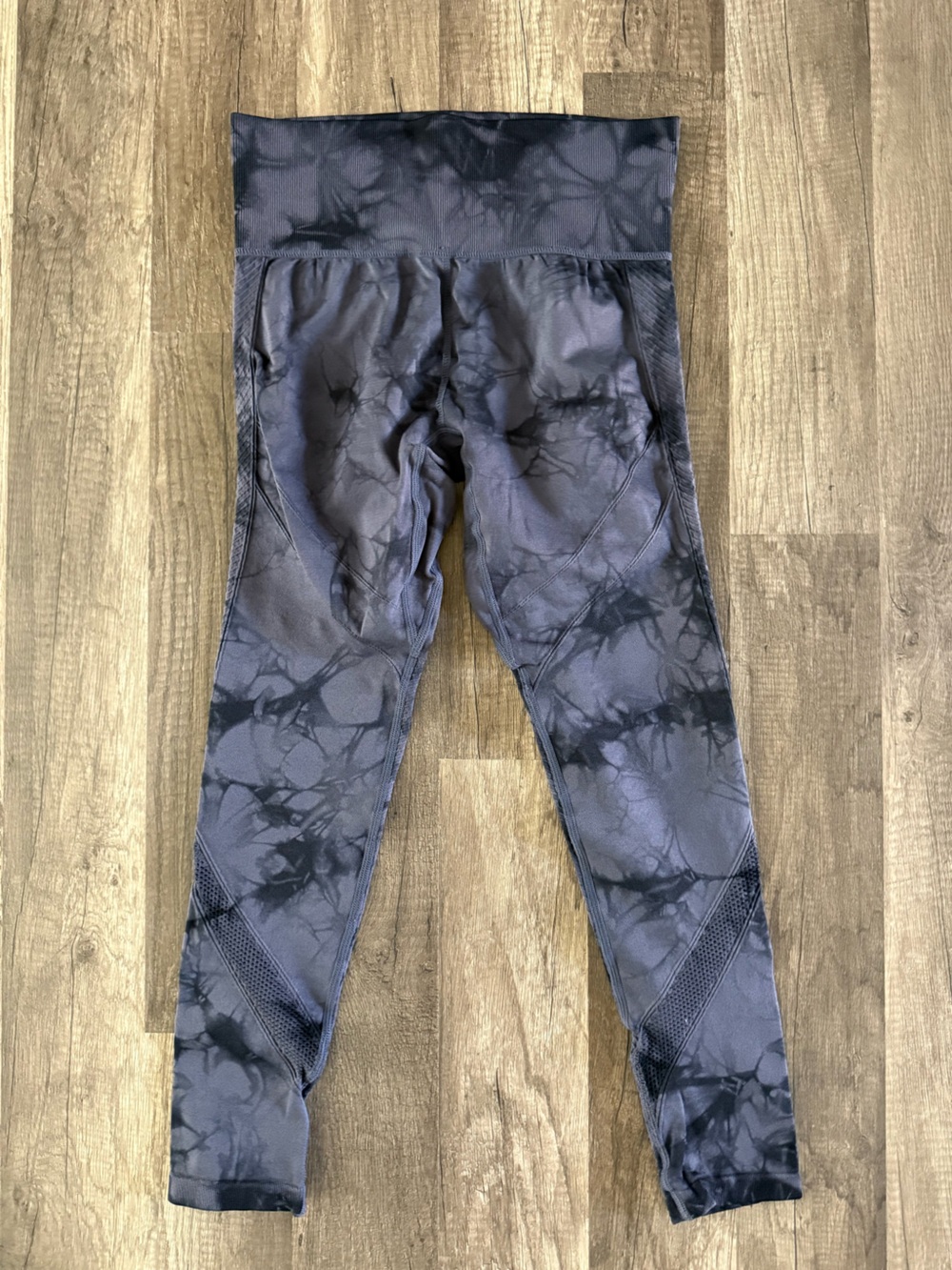 SoulCycle Leggings Blue Downtown Tie Dye Workout Leggings High Rise Size Small